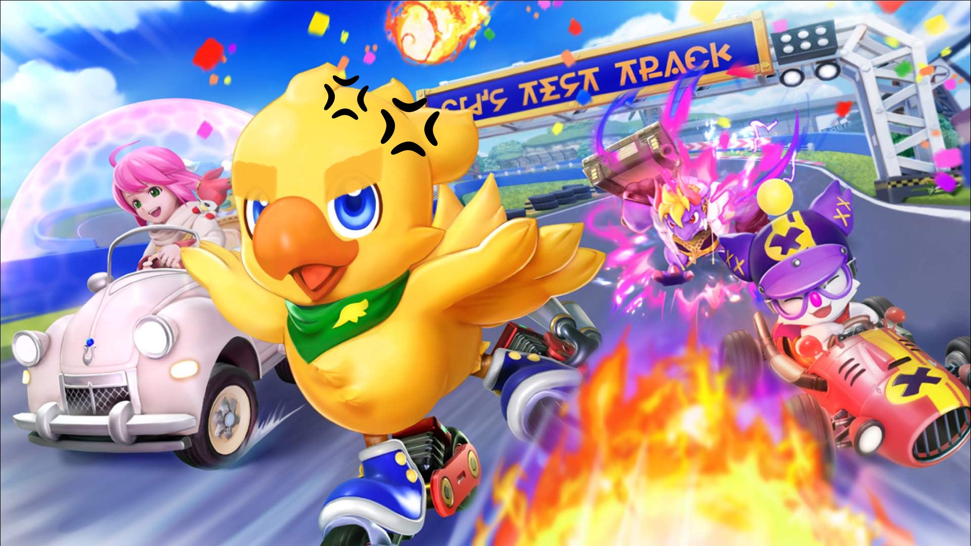 Chocobo GP is a truly lovely kart racer suffocated by DLC and season bullshit